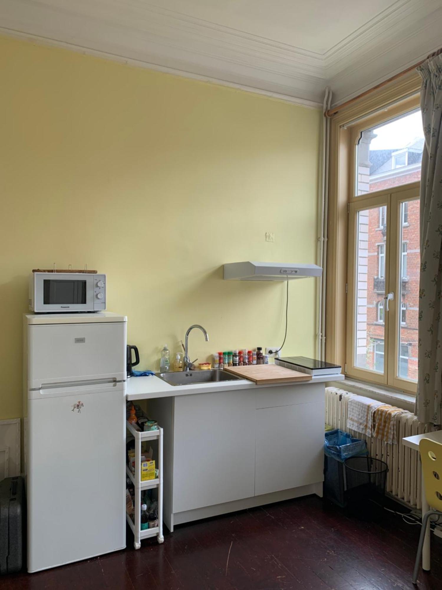 Chambre Double Dans Maison De Caractere Brussels Exterior photo